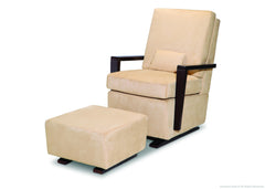 Madisson Upholstered Glider & Ottoman