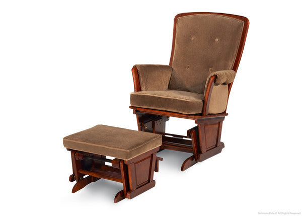 Delta glider and ottoman espresso shop