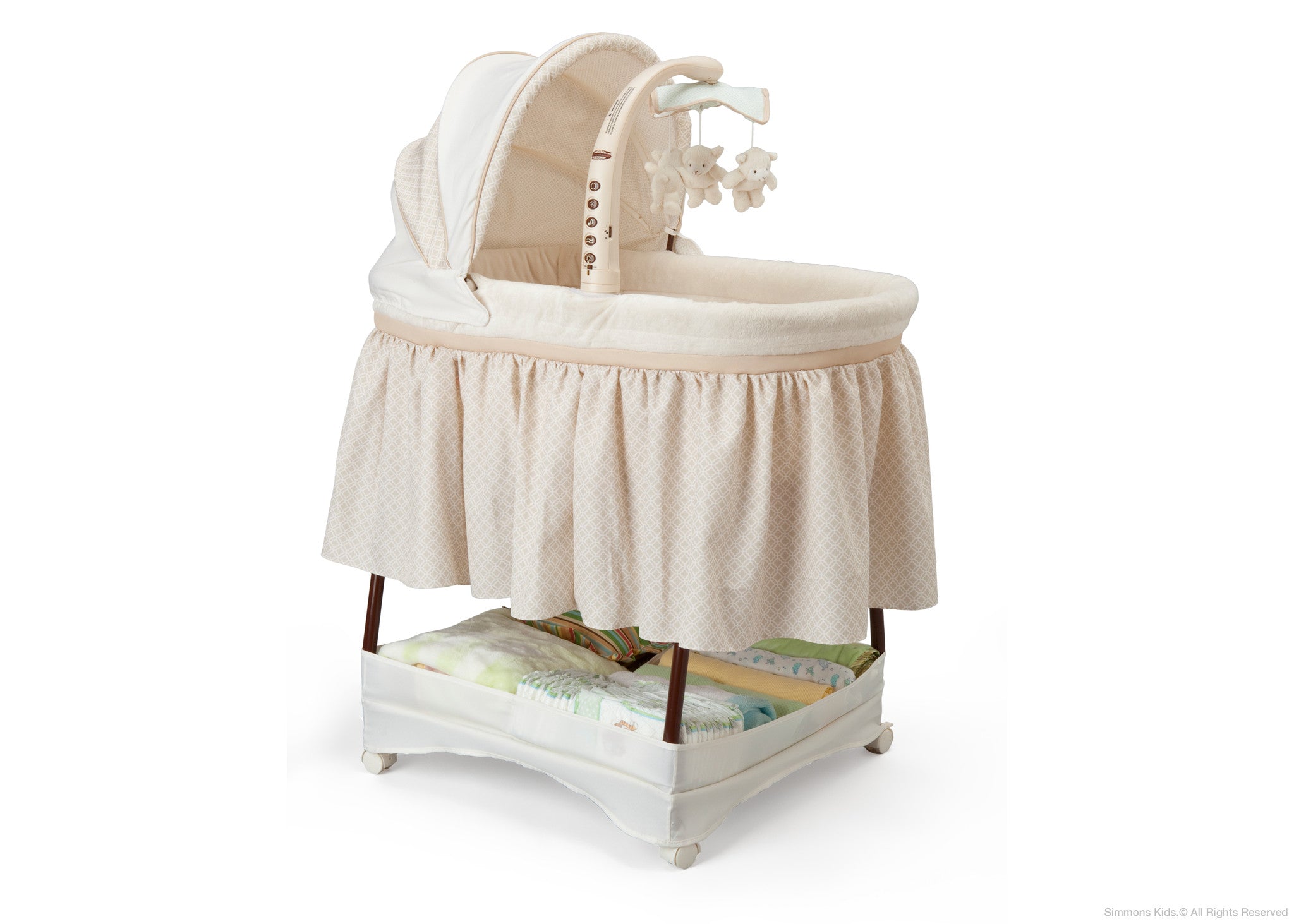 Simmons elite gliding bassinet recall hot sale