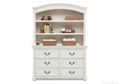 Castille Bookcase & Hutch