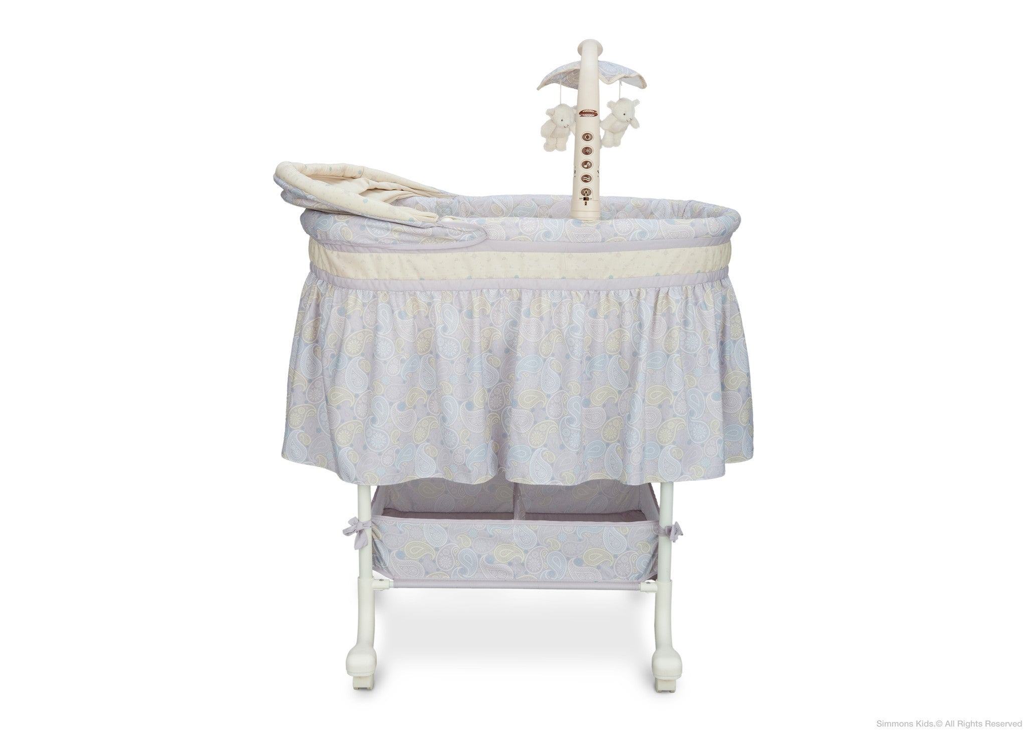 Simmons kids deluxe gliding bassinet hotsell