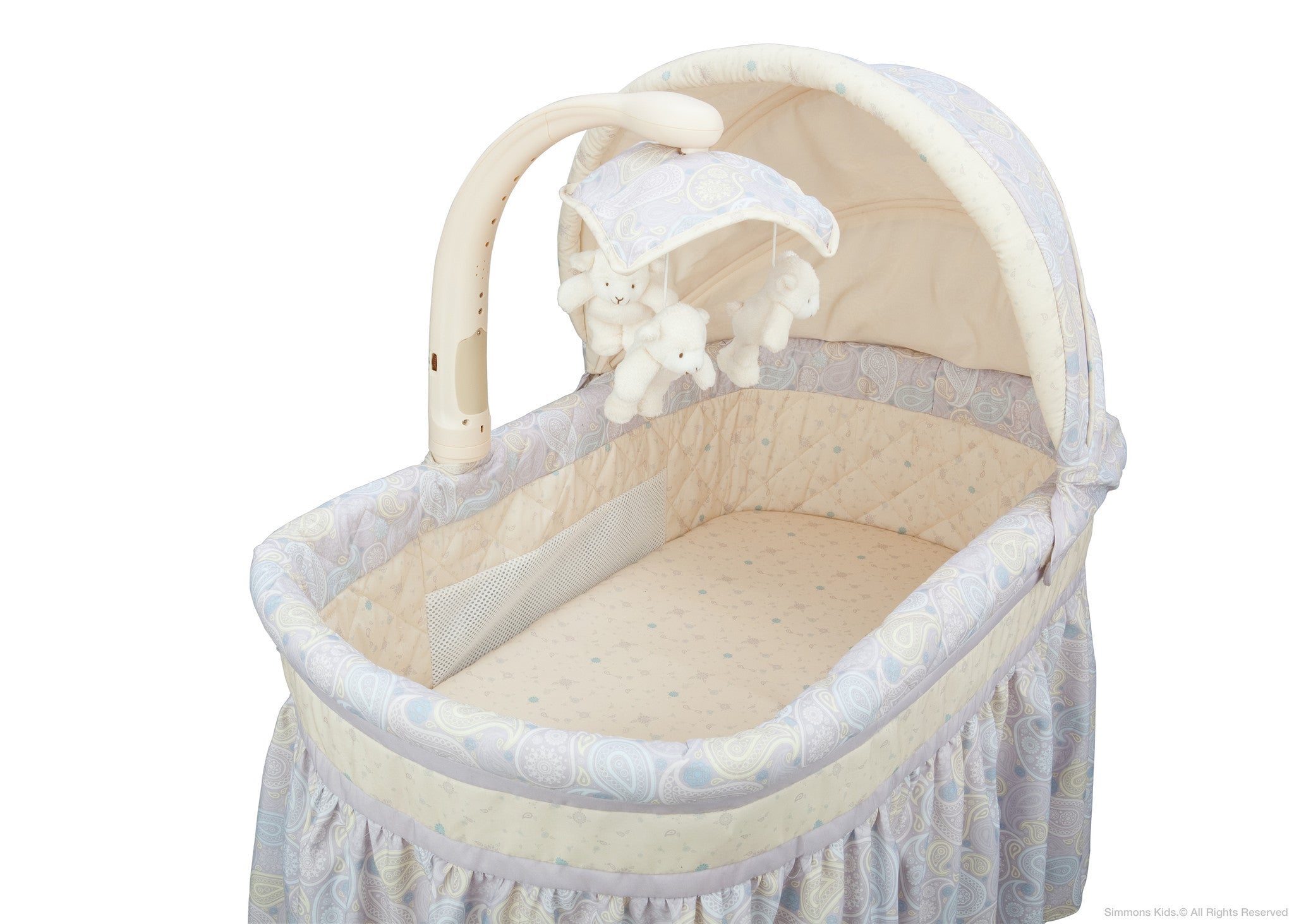 Delta deluxe gliding shop bassinet
