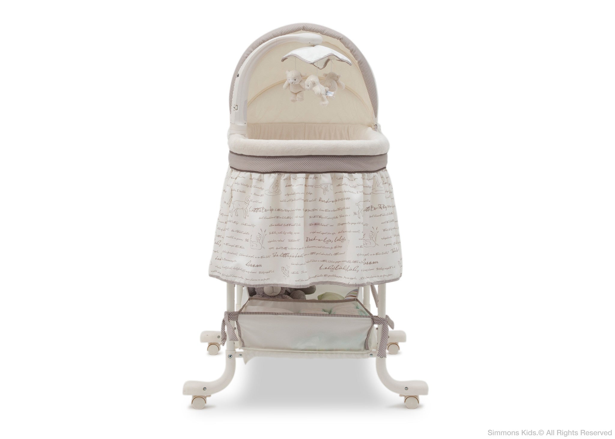 Deluxe Gliding Bassinet Simmons Kids