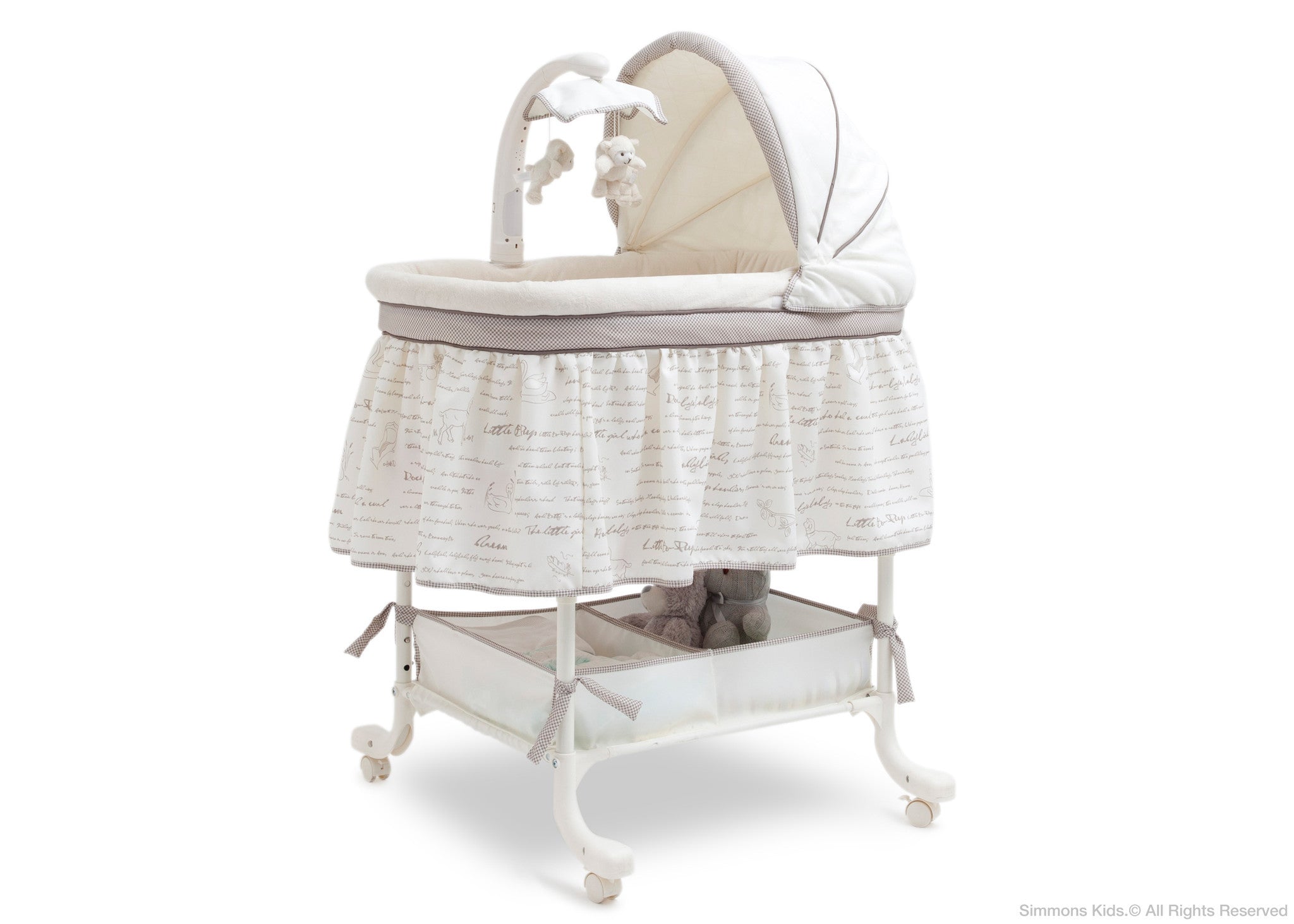 Deluxe Gliding Bassinet Simmons Kids