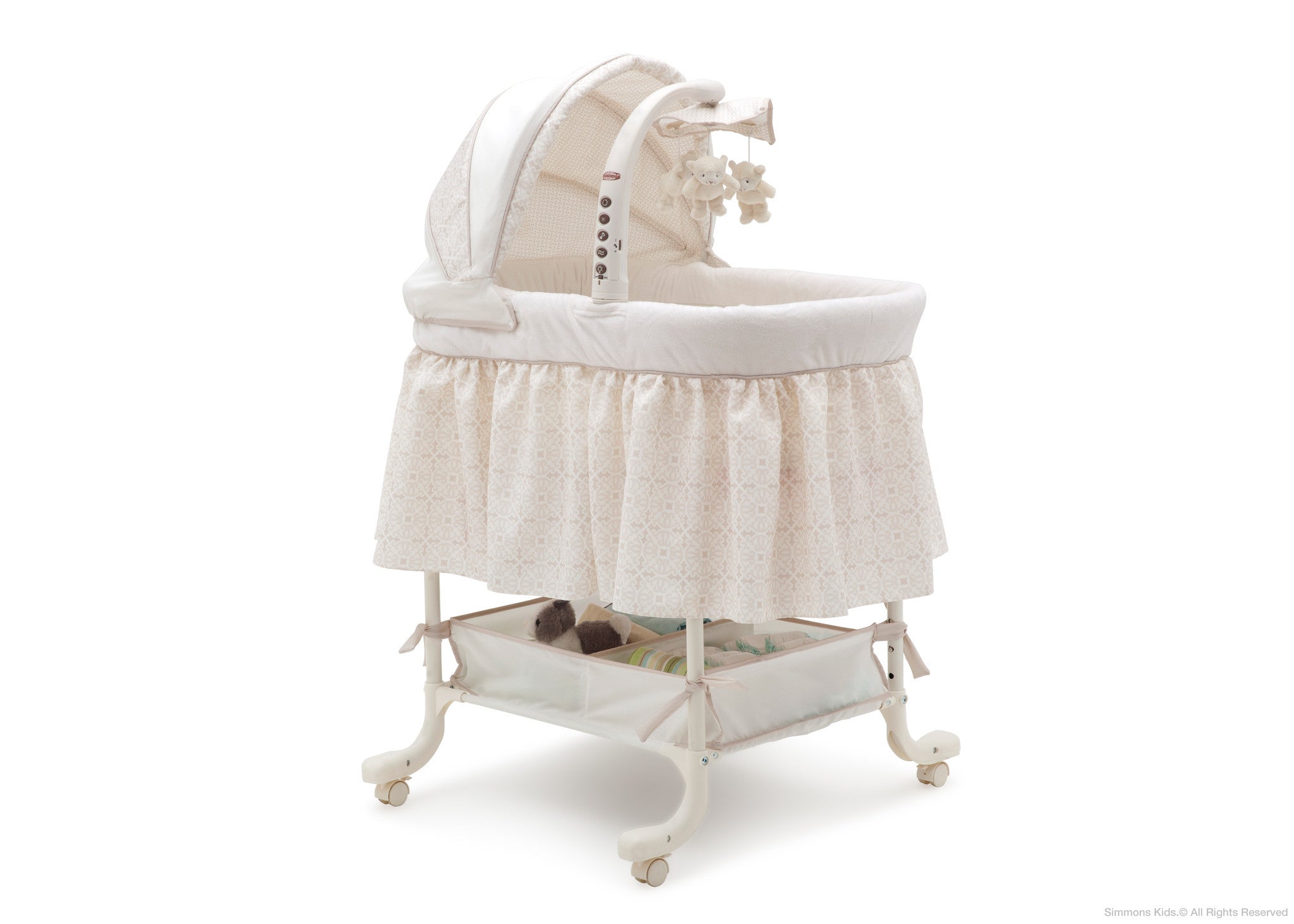 Deluxe Gliding Bassinet Simmons Kids