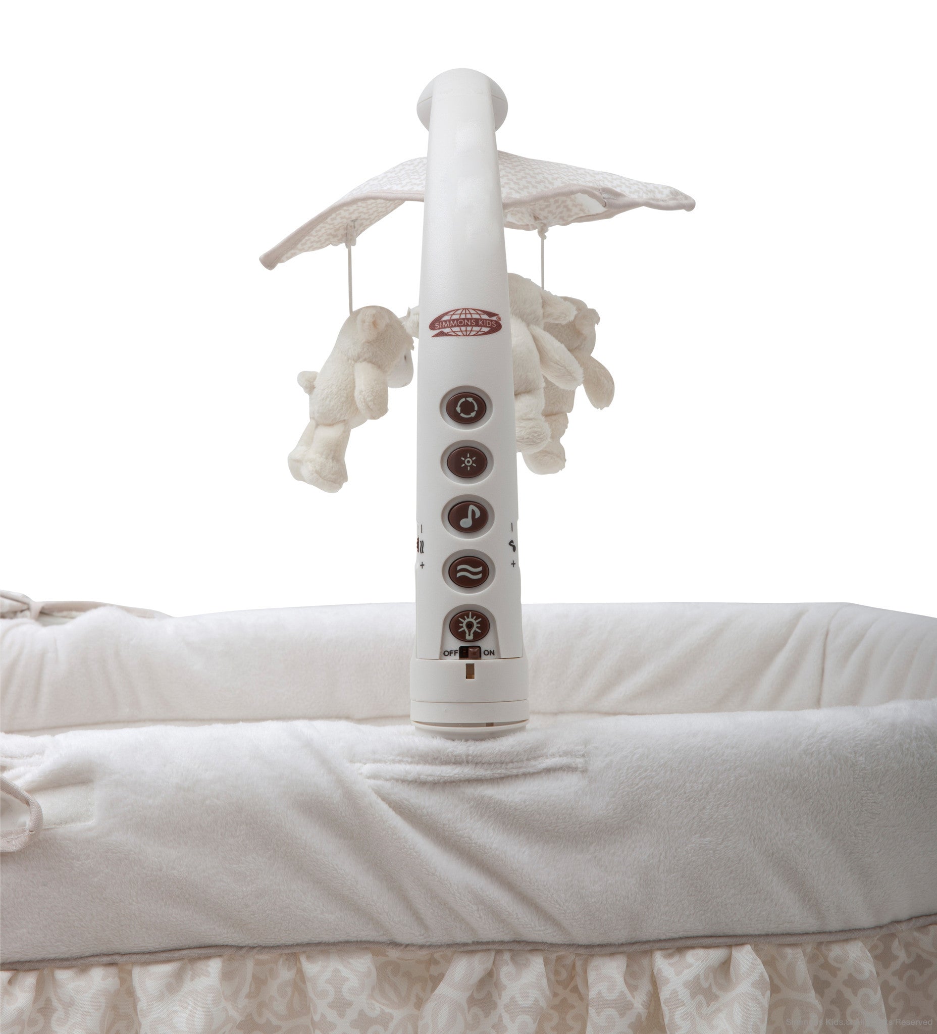 Deluxe Gliding Bassinet Simmons Kids